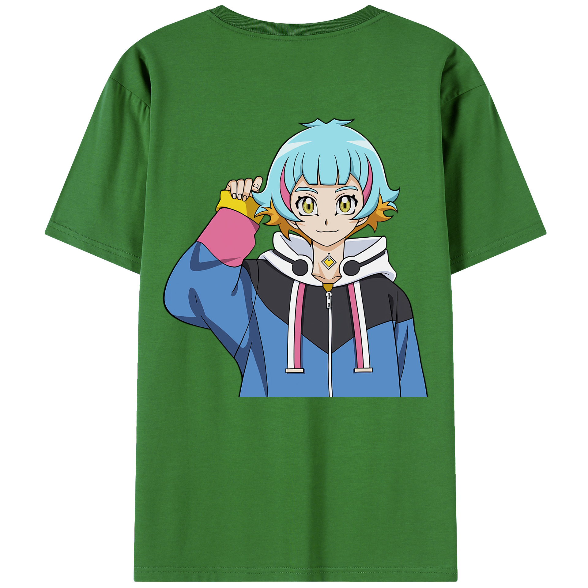 （画像用） 遊☆戯☆王 Yu-Gi-Oh! レディース半袖Tシャツ(バックプリント)